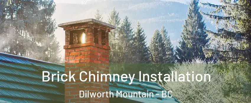  Brick Chimney Installation Dilworth Mountain - BC