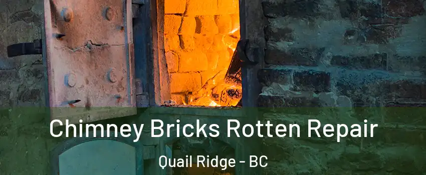  Chimney Bricks Rotten Repair Quail Ridge - BC