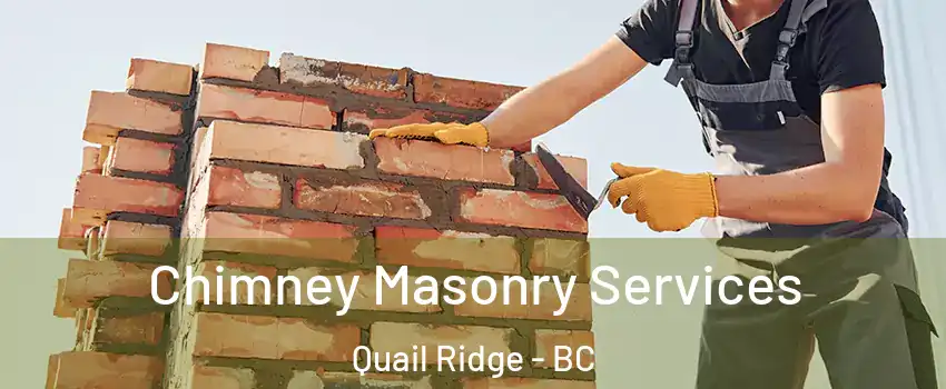  Chimney Masonry Services Quail Ridge - BC