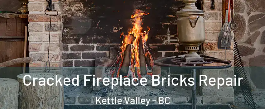  Cracked Fireplace Bricks Repair Kettle Valley - BC