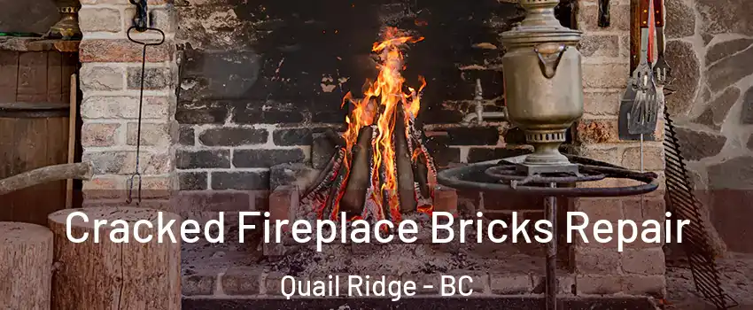  Cracked Fireplace Bricks Repair Quail Ridge - BC