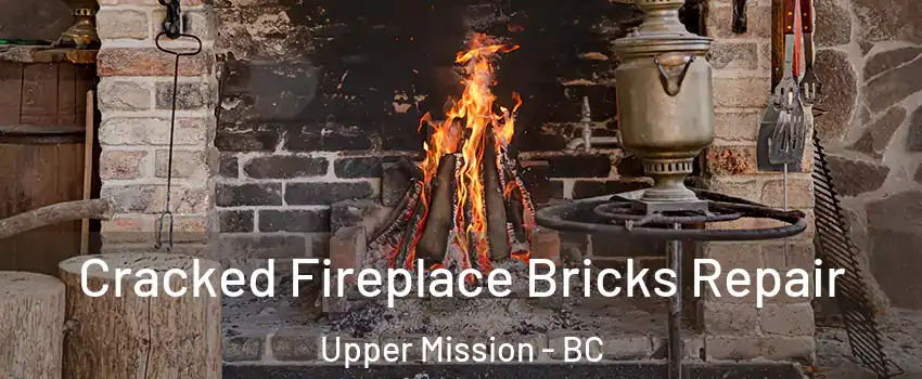  Cracked Fireplace Bricks Repair Upper Mission - BC