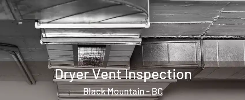  Dryer Vent Inspection Black Mountain - BC