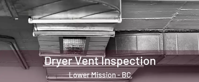  Dryer Vent Inspection Lower Mission - BC