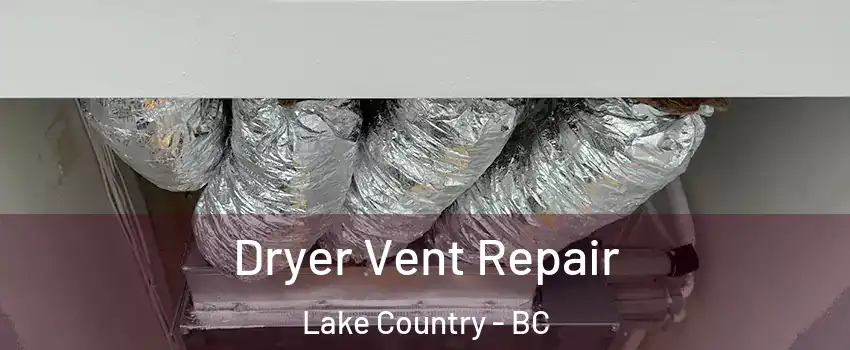  Dryer Vent Repair Lake Country - BC