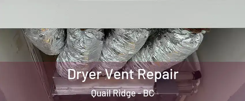  Dryer Vent Repair Quail Ridge - BC