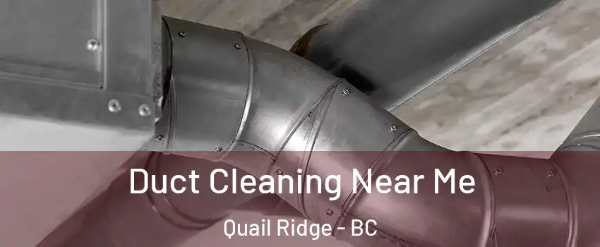  Duct Cleaning Near Me Quail Ridge - BC