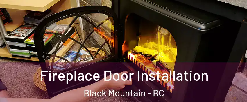  Fireplace Door Installation Black Mountain - BC