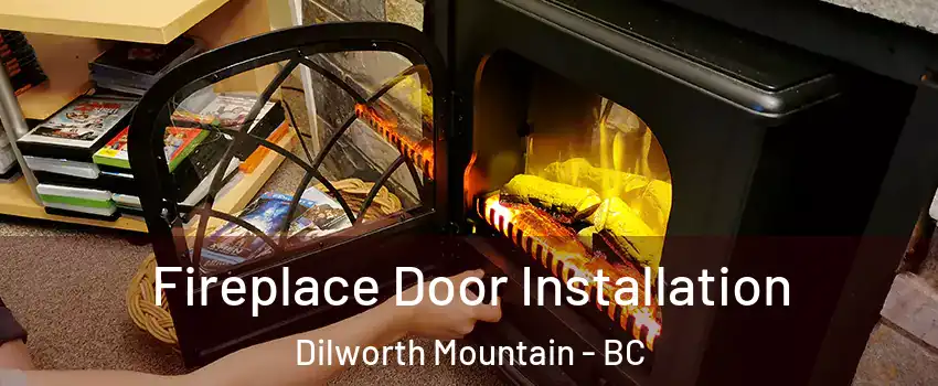  Fireplace Door Installation Dilworth Mountain - BC