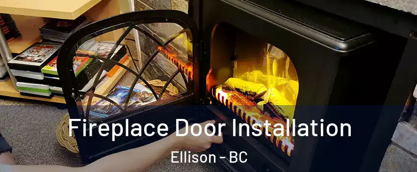  Fireplace Door Installation Ellison - BC