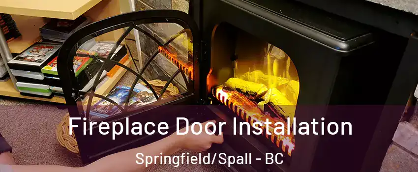  Fireplace Door Installation Springfield/Spall - BC