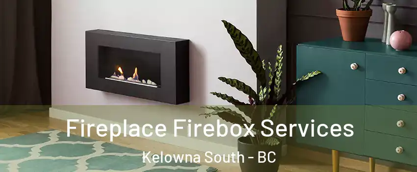  Fireplace Firebox Services Kelowna South - BC