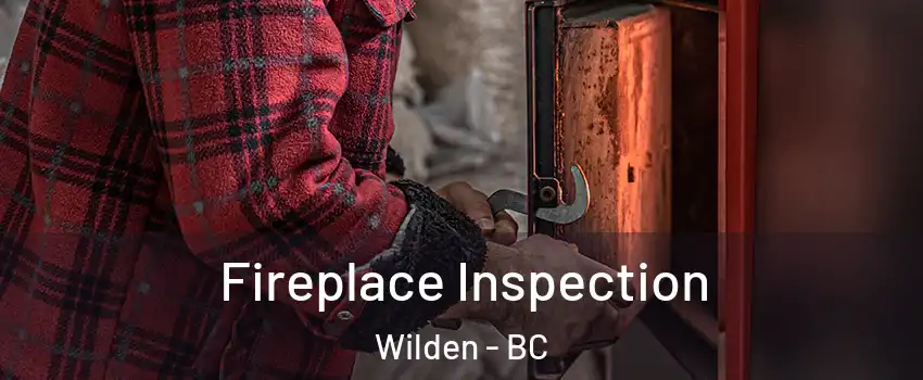  Fireplace Inspection Wilden - BC
