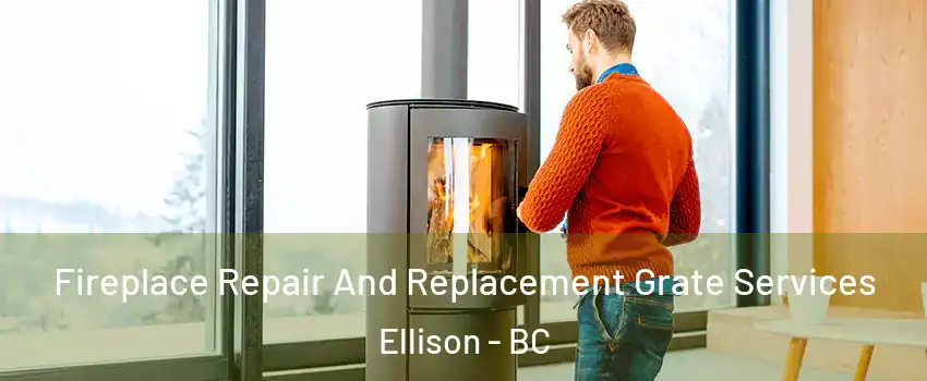  Fireplace Repair And Replacement Grate Services Ellison - BC