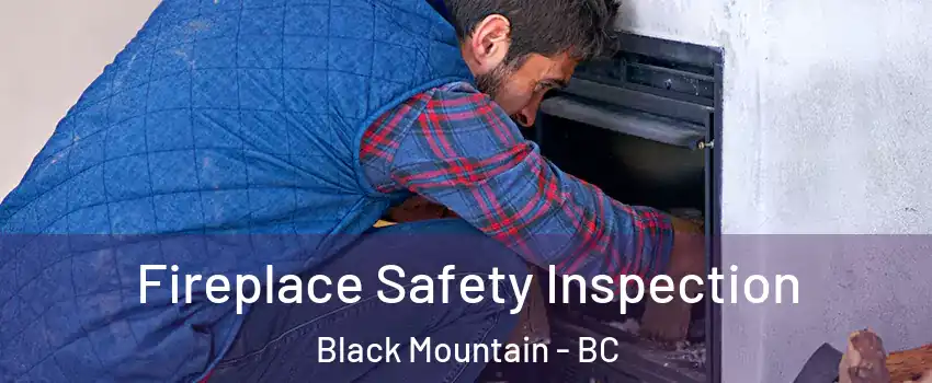 Fireplace Safety Inspection Black Mountain - BC