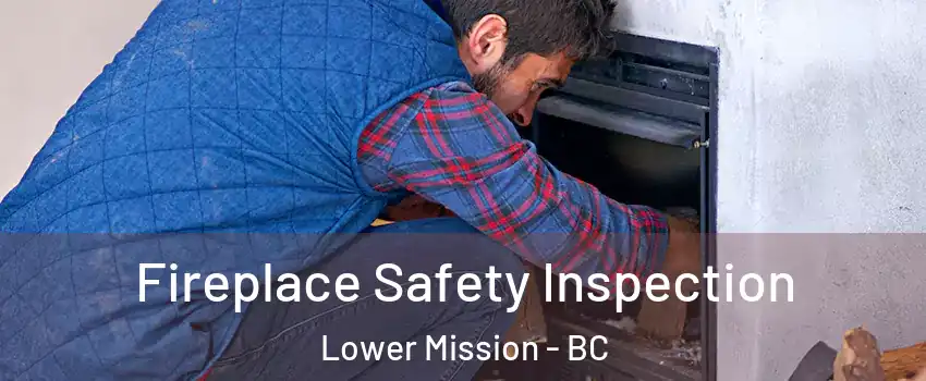 Fireplace Safety Inspection Lower Mission - BC