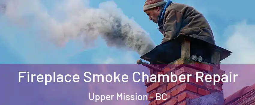  Fireplace Smoke Chamber Repair Upper Mission - BC