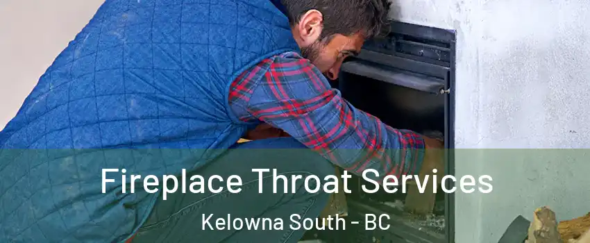  Fireplace Throat Services Kelowna South - BC