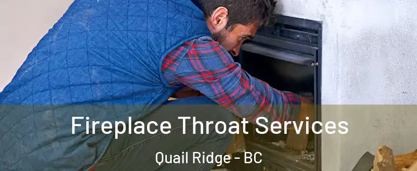  Fireplace Throat Services Quail Ridge - BC