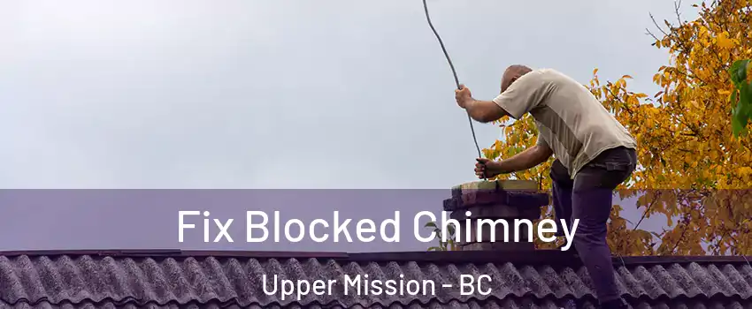  Fix Blocked Chimney Upper Mission - BC