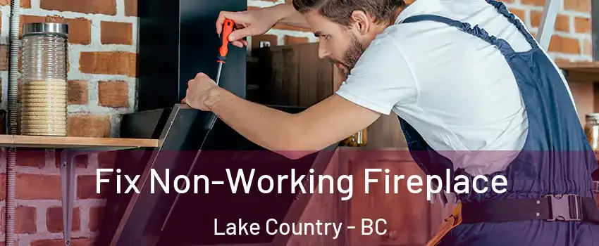  Fix Non-Working Fireplace Lake Country - BC