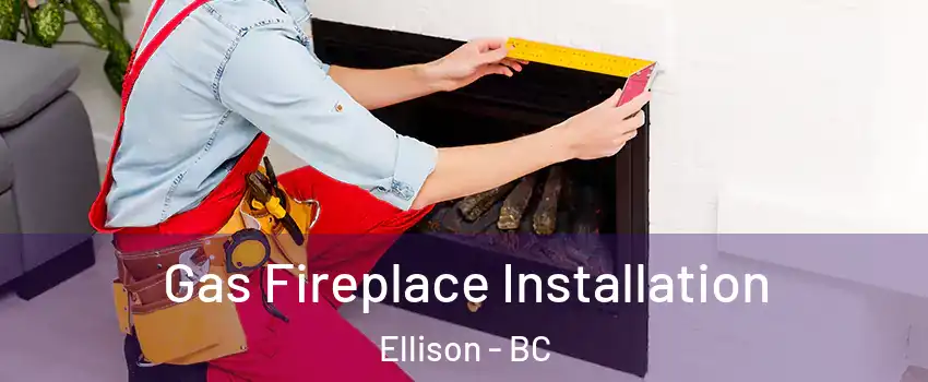  Gas Fireplace Installation Ellison - BC