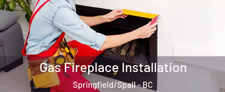  Gas Fireplace Installation Springfield/Spall - BC