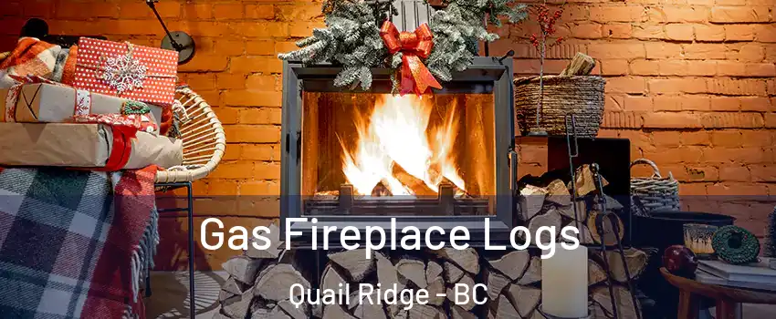  Gas Fireplace Logs Quail Ridge - BC