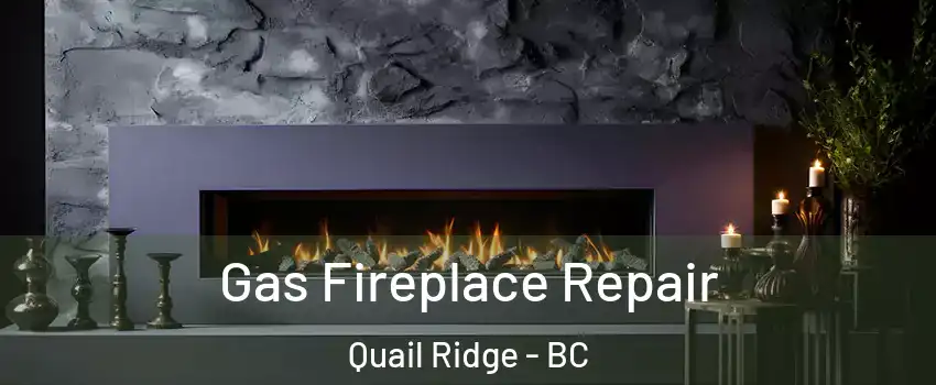  Gas Fireplace Repair Quail Ridge - BC