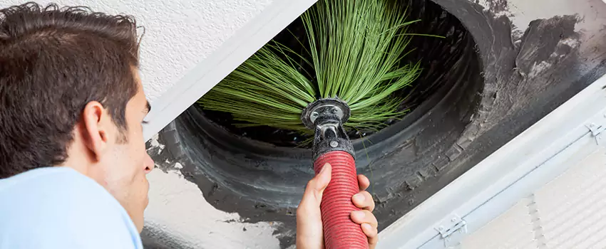 Clogged Air Duct Cleaning Process in Rutland, BC