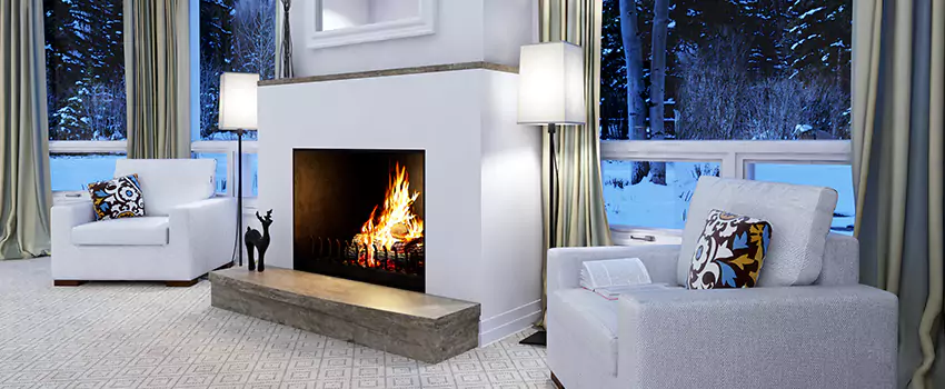 Metal Firebox Installation For Fireplace in Dilworth Mountain, BC