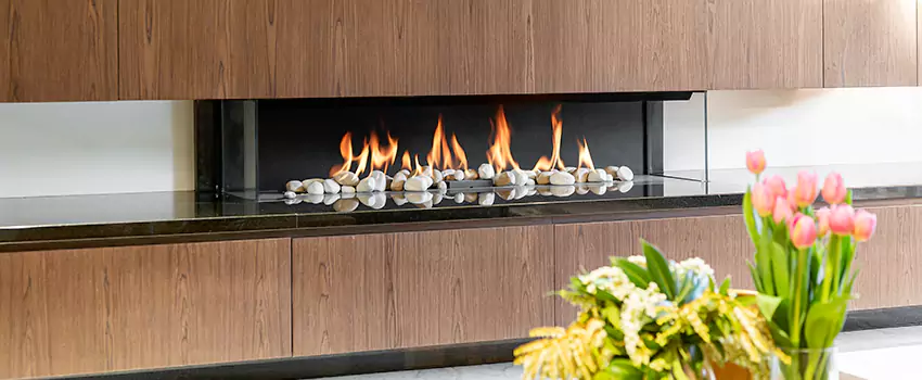 Outdoor Modern Fireplace Renovation Services in South Pandosy, BC