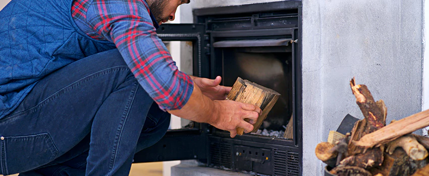Old Broken Fireplace Repair And Replacement in South Pandosy, BC