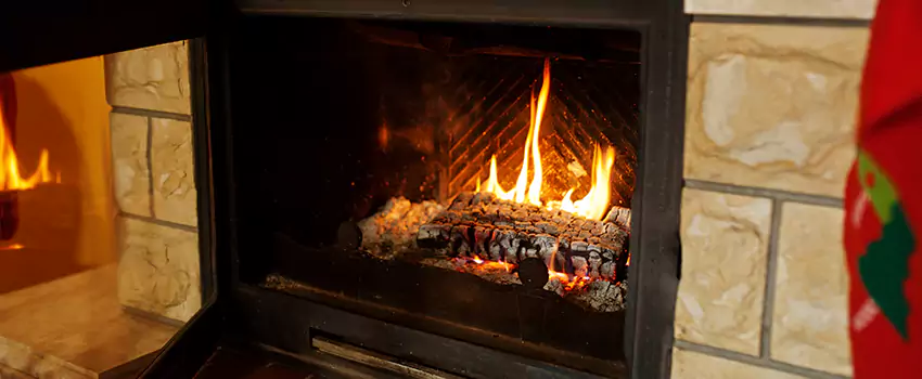 Commercial Prefabricated Fireplace Replacement in McKinley Landing, British Columbia