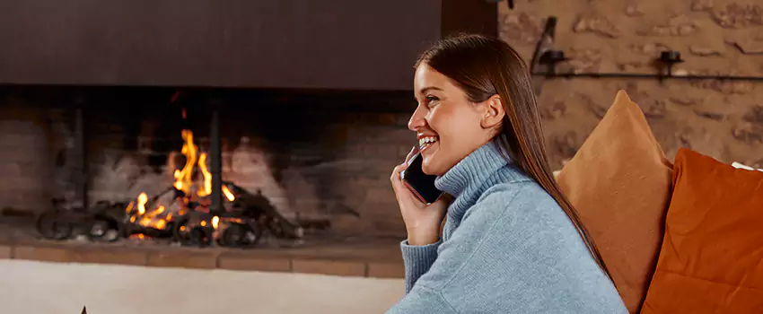 Dimplex Built-In Electric Fireplace Installation in Rutland, BC