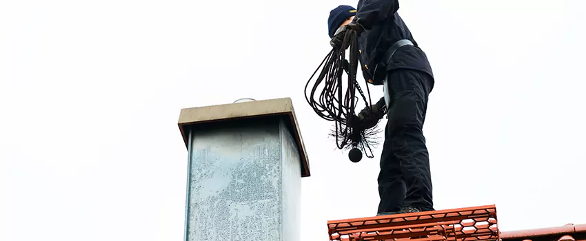 Gas Fireplace Flue Cleaning in Rutland, British Columbia