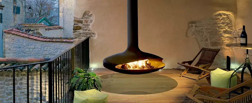 Bioethanol Hanging Fireplace Installation Services in Glenmore, BC
