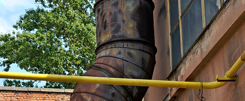 Lightning Protection Installation System for Industrial Chimneys in Dilworth Mountain, British Columbia