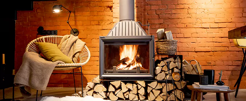 Pellet Stove Chimney Pipe Brackets Installation in Glenmore, BC