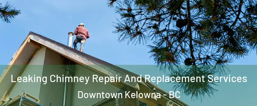  Leaking Chimney Repair And Replacement Services Downtown Kelowna - BC