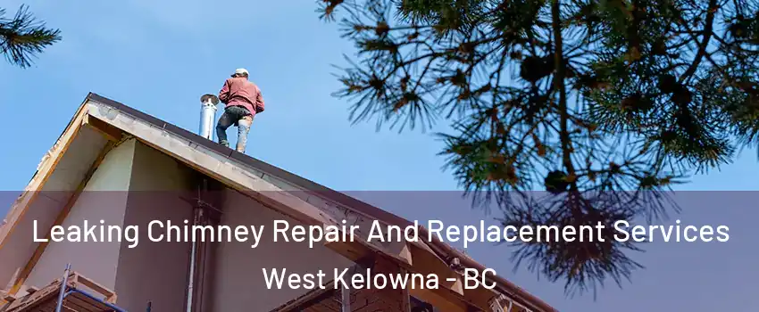  Leaking Chimney Repair And Replacement Services West Kelowna - BC