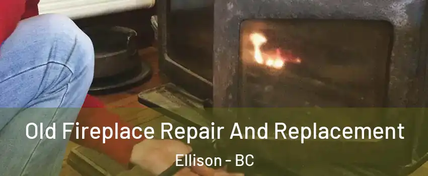  Old Fireplace Repair And Replacement Ellison - BC