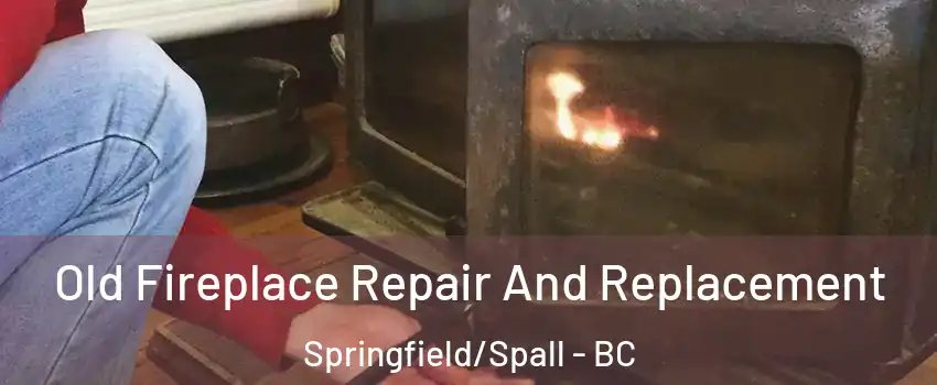  Old Fireplace Repair And Replacement Springfield/Spall - BC