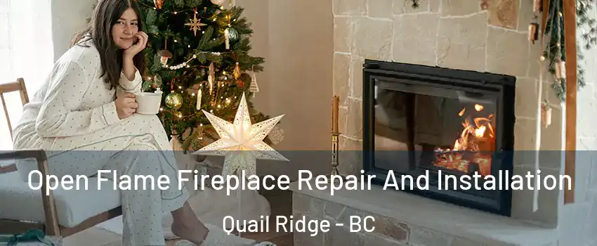  Open Flame Fireplace Repair And Installation Quail Ridge - BC