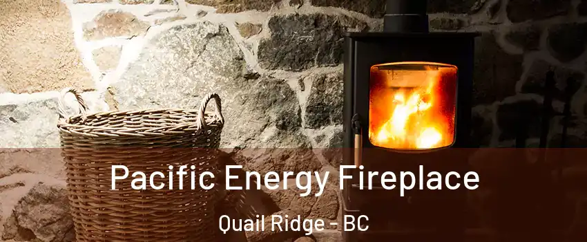  Pacific Energy Fireplace Quail Ridge - BC