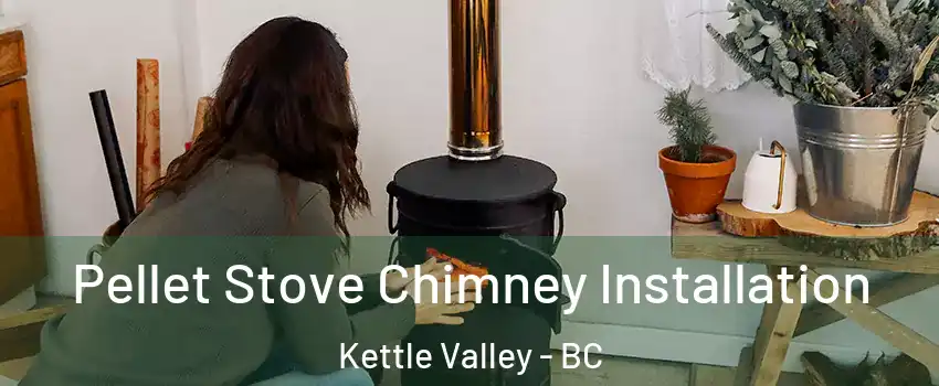  Pellet Stove Chimney Installation Kettle Valley - BC