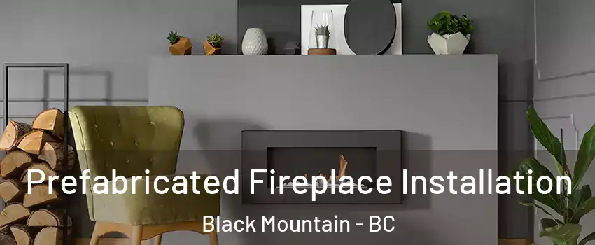  Prefabricated Fireplace Installation Black Mountain - BC