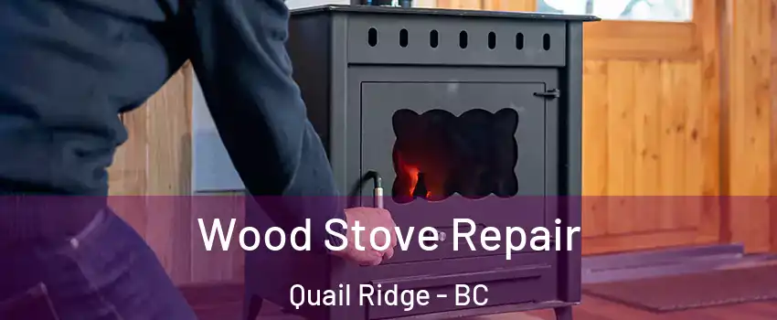  Wood Stove Repair Quail Ridge - BC